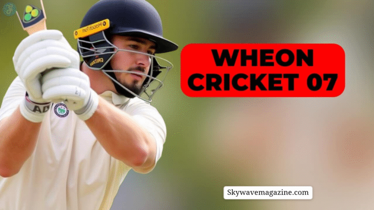 wheon cricket 07